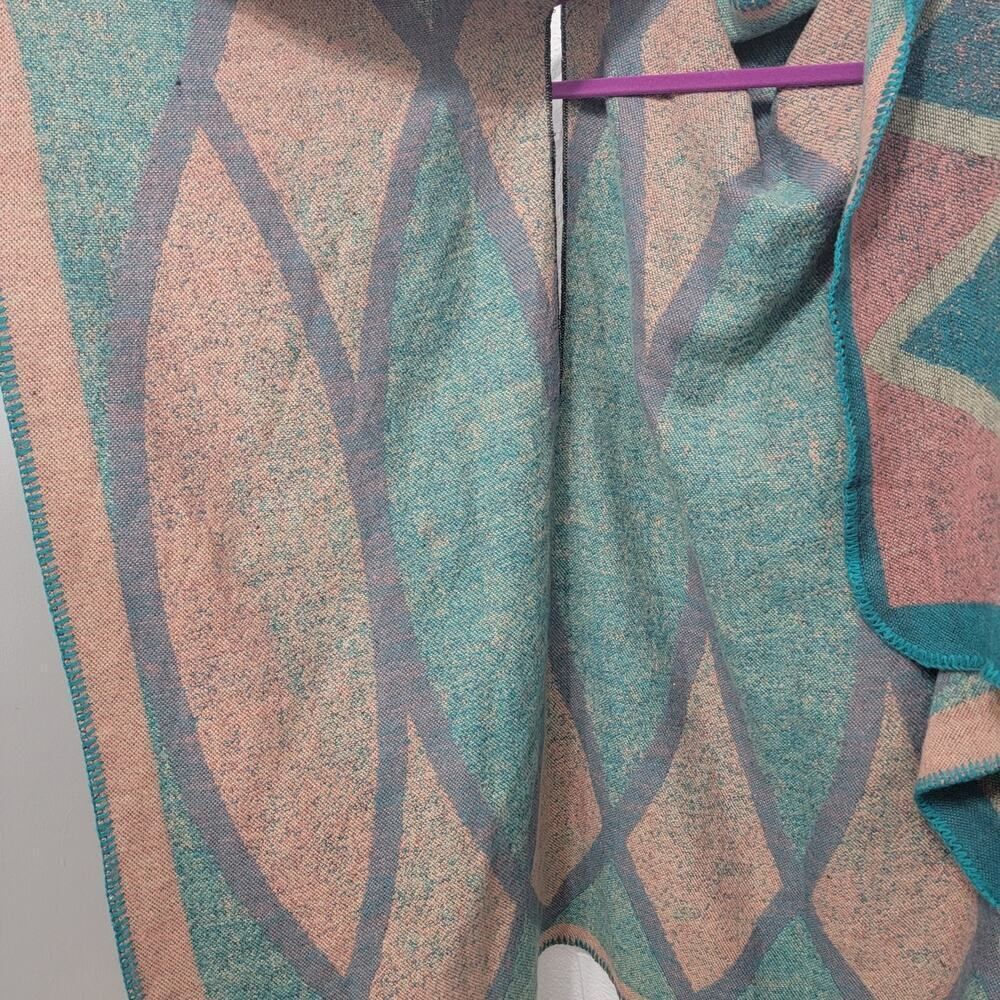 Code Vest Blue Pink Size One Size Boho - Picture 6 of 7